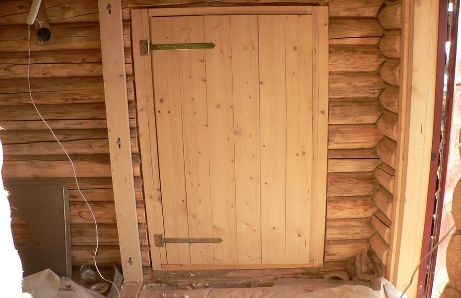 деревянные двери для бани