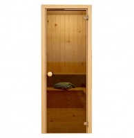 Soul Sauna 700х1870, дверь стекло бронза, коробка СОСНА (Латвия)
