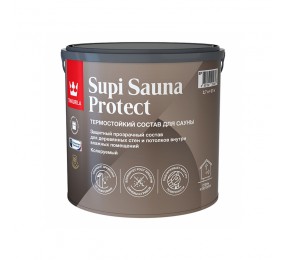 Защитный состав Tikkurila Supi Sauna Protect EP для стен и потолков в бане и сауне п/мат