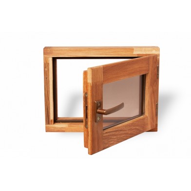 Оконный блок из ДУБА, универсальный, стеклопакет, с фурнитурой