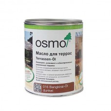 Масло OSMO TERRASSEN-OLE для террас, 016 для бангкирай, темное