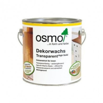 Цветное прозрачное масло Osmo Dekorwachs Transparente 3164 (Дуб)