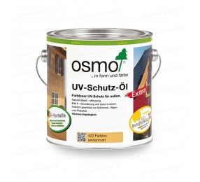 Масло OSMO UV-SCHUTZ-OL EXTRA защитное с УФ-фильтром, 420 бесцветное