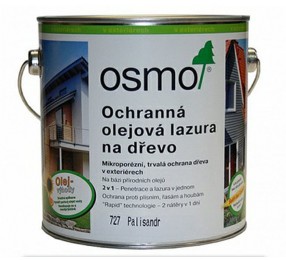 Защитное масло-лазурь для древесины OSMO HOLZSCHUTZ OL-LASUR 727 (Палисандр)