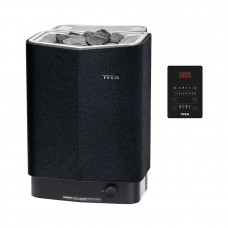 Tylo Sense Combi Pure 6 - электрическая печь-каменка (пульт в комплекте),  цвет черный 