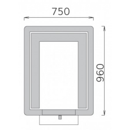 Дровяная печь SK950 Tulikivi для бани по-черному