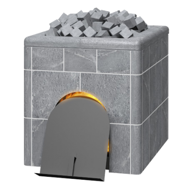 Дровяная печь SK950 Tulikivi для бани по-черному