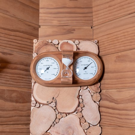 Термогигрометр NIKKARIEN «3 в 1» с песочными часами, арт. 591L