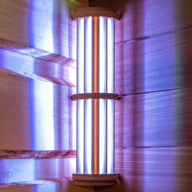 Светильник  NIKKARIEN LED54 RGB (осина), арт. 46311