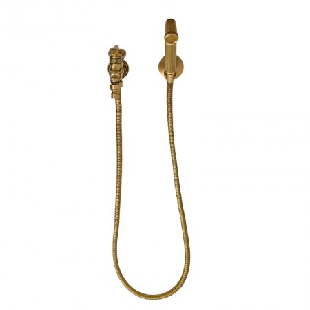 Кран для бани «Дракон» Premio (бронзовый) с лейкой