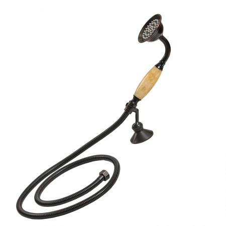 Лейка с нефритовой ручкой Premio (черный)