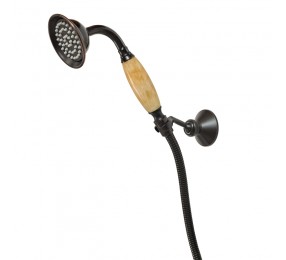 Лейка с нефритовой ручкой Premio (черный)