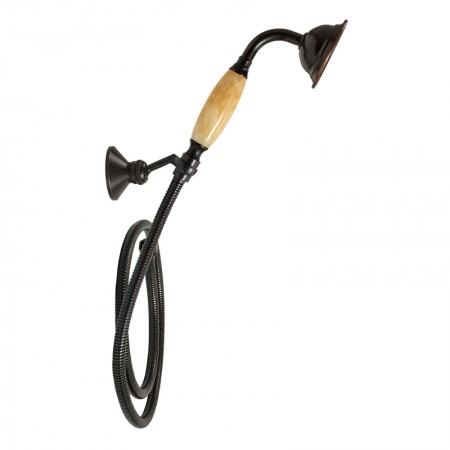 Лейка с нефритовой ручкой Premio (черный)