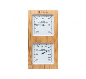 Термогигрометр PREMIO вертикальный (кедр канадский) , арт. AP-082BW-01