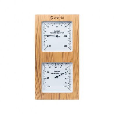 Термогигрометр PREMIO вертикальный (кедр канадский) , арт. AP-082BW-01
