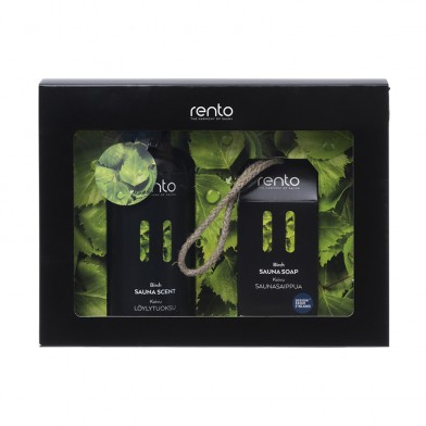 Подарочный набор RENTO «Летняя Береза»: ароматизатор 400 мл и мыло 