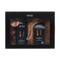 Подарочный набор RENTO «Дёготь»: ароматизатор 400 мл и мыло 