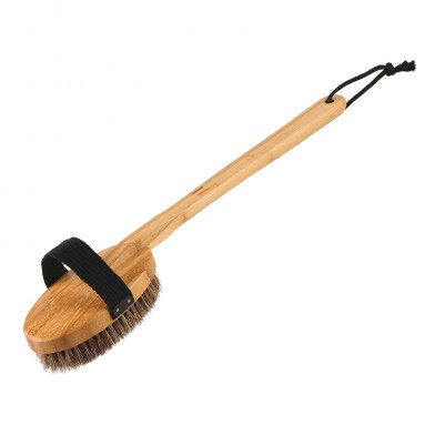 Щётка для мытья Rento с длинной ручкой (бамбук)