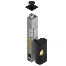 Комплект дымохода Schiedel Isotor D160 с вентканалом и зонтом-дефлектором