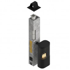 Комплект дымохода Schiedel Isotor D160 с вентканалом и зонтом трапецией