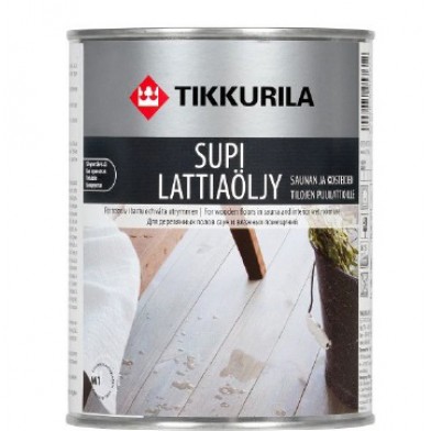 Масло для полков алкидное tikkurila supi laudesuoja