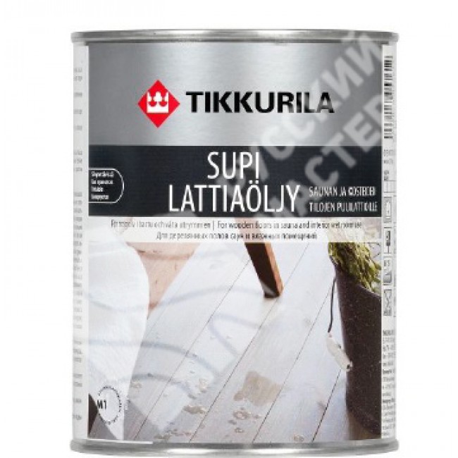 Масло для полков tikkurila supi laudesuoja