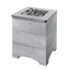 Дровяная печь Tulikivi универсальная 27 кВт с открытой каменкой