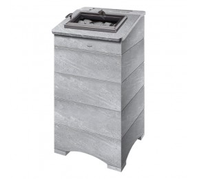 Дровяная печь Tulikivi 37 кВт с закрытой облицовкой (дверца сверху)