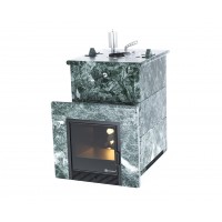 Дровяная печь Изистим (EASYSTEAM) Анапа в облицовке Змеевик