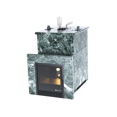 Дровяная печь Изистим (EASYSTEAM) Анапа в облицовке Змеевик