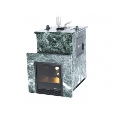 Дровяная печь Изистим (EASYSTEAM) Анапа M2 в облицовке Змеевик