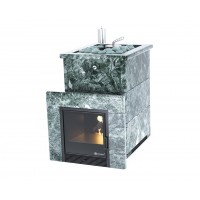 Дровяная печь Изистим (EASYSTEAM) Анапа в облицовке Змеевик