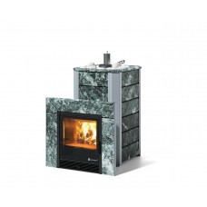 Дровяная печь Изистим (EASYSTEAM) Ялта в облицовке Змеевик
