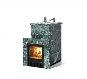 Дровяная печь Изистим (EASYSTEAM) Сочи К в облицовке Змеевик