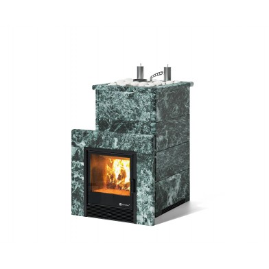Дровяная печь Изистим (EASYSTEAM) Сочи К в облицовке Змеевик