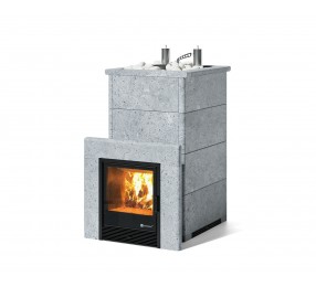 Дровяная печь Изистим (EASYSTEAM) Геленджик К в облицовке Талькохлорит