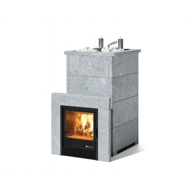 Дровяная печь Изистим (EASYSTEAM) Геленджик К в облицовке Талькохлорит