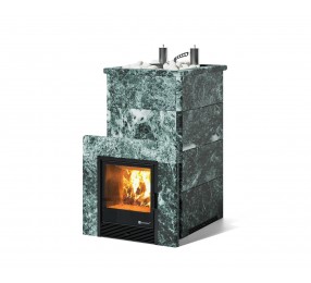 Дровяная печь Изистим (EASYSTEAM) Геленджик К в облицовке Змеевик