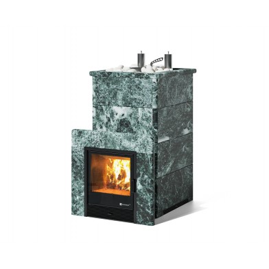 Дровяная печь Изистим (EASYSTEAM) Геленджик К в облицовке Змеевик