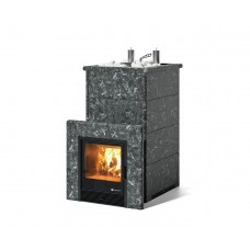 Дровяная печь Изистим (EASYSTEAM) Геленджик К в облицовке Пироксенит