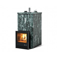 Дровяная печь Изистим (EASYSTEAM) Южная 35 в облицовке Змеевик