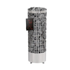 Harvia Cilindro PC70XE - электрическая каменка (нержавеющая сталь, с выносным пультом в комплекте)