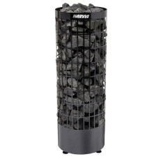 Harvia CILINDRO PC70E BLACK STEEL без пульта - электрическая печь