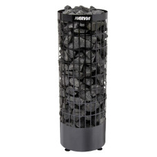 Harvia Cilindro PC90E BLACK STEEL - электрическая печь (без пульта)