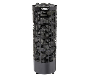 Harvia Cilindro PC90E BLACK STEEL - электрическая печь (без пульта)