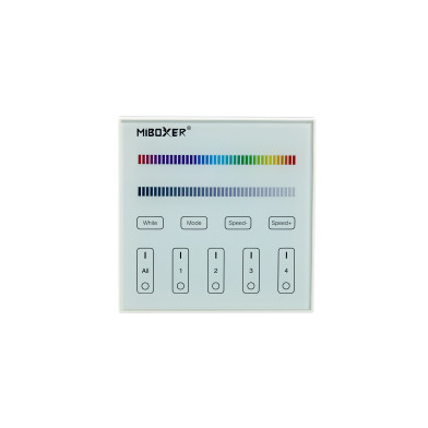 Панель управления RGB, 4 зоны, белый, 220В