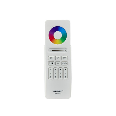 Пульт RGB, прямоугольный, 4 зоны, белый