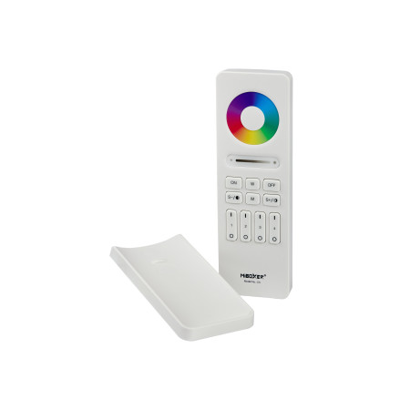 Пульт RGB, прямоугольный, 4 зоны, белый