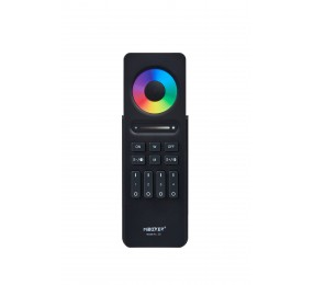 Пульт RGB, прямоугольный, 4 зоны, черный