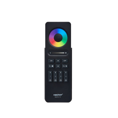 Пульт RGB, прямоугольный, 4 зоны, черный